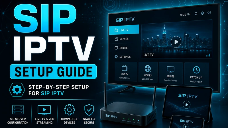SIP IPTV einrichten 2026
